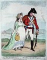 The Soldiers Return or Rare News for Old England - James Gillray