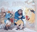 Blue and Buff Charity or The Patriarch of the Greek Clergy applying for Relief - James Gillray