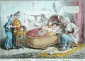 The Nursery with Britannia reposing in Peace - James Gillray