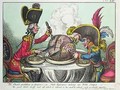 The Plum Pudding in Danger - James Gillray