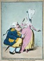 A Duet Turn Fair Clora turn ah cruel turn again - James Gillray