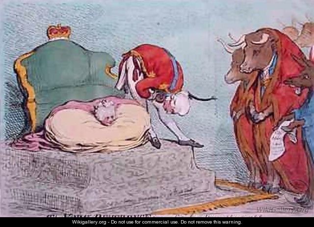 The York Reverence or City Loyalty amply rewarded - James Gillray