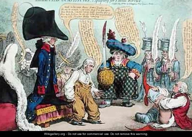Lilliputian Substitutes Equipping for Public Service - James Gillray