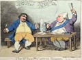 The Right Honourable Catch Singers - James Gillray