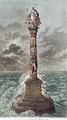 The Trident is Confirmed or Design for a Naval Pillar adapted from The Pursuits of Literature - James Gillray