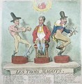 Les Trois Magots - James Gillray