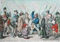 Meeting of the Monied Interest Constitutional Opposition to 10 percent or John Bulls Friends alarmd by the New Tax - James Gillray