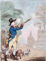 A Good Shot or Billy Ranger the Game Keeper in a fine Sporting Country - James Gillray