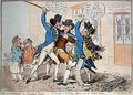 The Caneing in Conduit Street - James Gillray