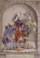 Sketch for a Monument of Disappointed Justice - James Gillray