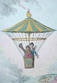 The National Parachute or John Bull conducted to Plenty and Emancipation - James Gillray