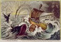 A Tub for the Whale published by Hannah Humphrey in 1806 - James Gillray