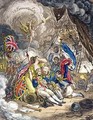 The Death of Admiral Lord Nelson at the Moment of Victory - James Gillray