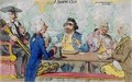 A Smoking Club - James Gillray