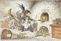 Tiddy Doll the Great French Gingerbread Maker Drawing Out a New Batch of Kings His Man Hopping Talley Mixing Up the Dough - James Gillray