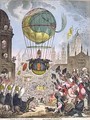 Tentanda via est qua me quoque possim Tollere humo - James Gillray