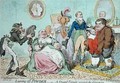 Leaving off Powder or A Frugal Family saving the Guinea - James Gillray