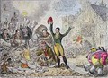 True Reform of Parliament ie Patriots lighting a Revolutionary Bonfire in New Palace Yard - James Gillray