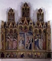 Annunciation with Saints - Niccolo del Biondo Giovanni di