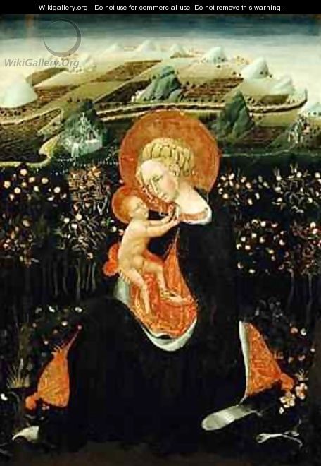 Madonna of Humility - Paolo di Grazia Giovanni di