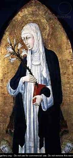 Saint Catherine of Siena 1347-80 - Paolo di Grazia Giovanni di