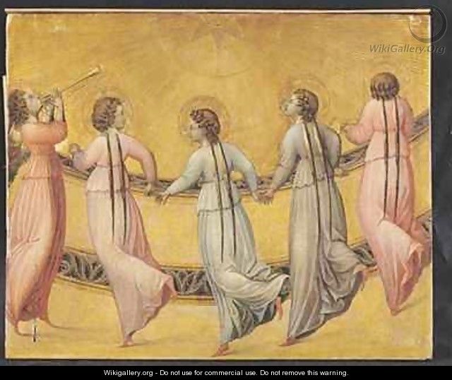 Five Angels Dancing Before the Sun - Paolo di Grazia Giovanni di