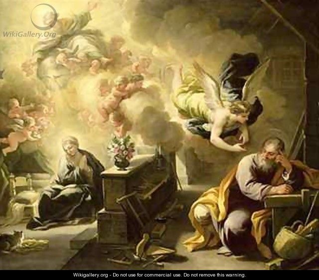 The Dream of St Joseph - Luca Giordano