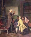 A Lesson with Abbe Charles Michel de lEpee 1712-89 - N. Ginouvier