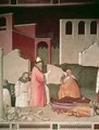 St Sylvester resuscitating two dead Romans - Maso di Banco Giottino