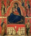 Madonna dellUmilta with saints and members of the Scuola di San Giovanni Evangelista - Bologna Giovanni da