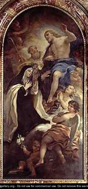 St Mary Magdalene of Pazzi 1566-1607 - Luca Giordano