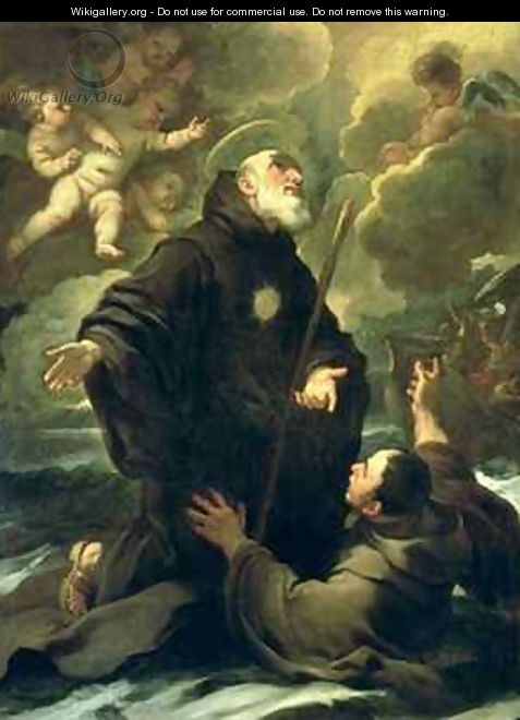 St Francis of Paola - Luca Giordano