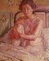 Nude on a Bed - Harold Gilman