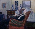 Interior with Artists Mother - Harold Gilman