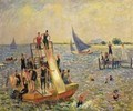 The Float or The Raft - William Glackens