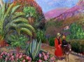 Woman with Child on a Donkey - William Glackens