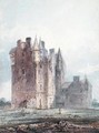 Glamis Castle - (after) Girtin, Thomas