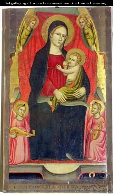 Madonna and Child - di Simone da Lucca Giuliano