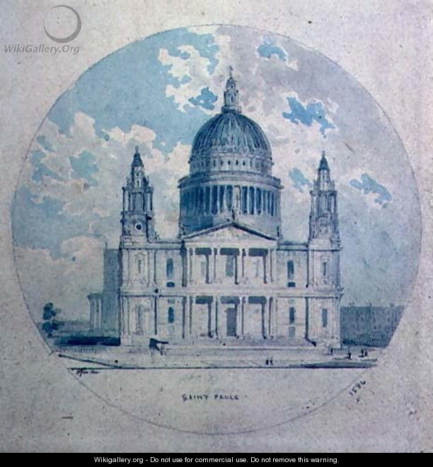 St Pauls Cathedral - Thomas Girtin