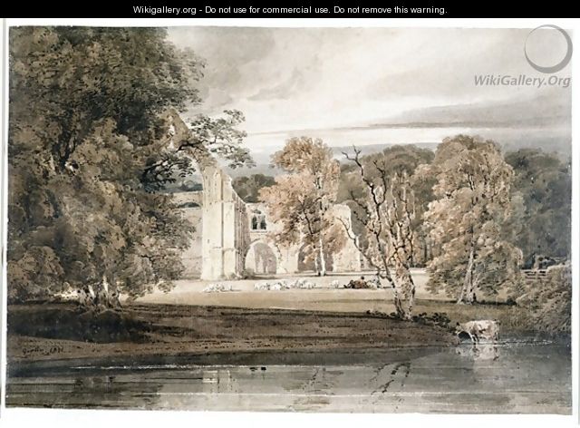 Bolton Abbey - Thomas Girtin