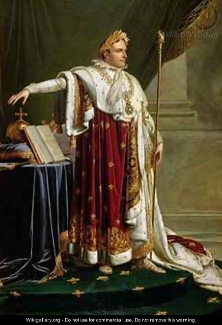 Portrait of Napoleon Bonaparte 1769-1821 - Anne-Louis Girodet de Roucy-Triosson