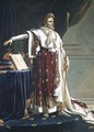 Portrait of Napoleon I in his Coronation Robes - Anne-Louis Girodet de Roucy-Triosson