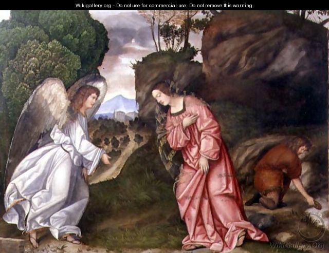Hagar and the Angel - da Treviso II (Girolamo Pennacchi) Girolamo