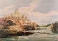 Durham Castle and Cathedral - Thomas Girtin