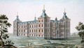 Chateau at Ronse Belgium from Choix des Monuments Edifices et Maisons les plus remarquables du Royaume des Pays Bas - Pierre Jacques Goetghebuer