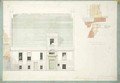 Front Elevation of House for JAM Whistler Esq Tite Street Chelsea - Edward William Godwin