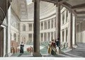 Interior of the Academy at Liege from Choix des Monuments Edifices et Maisons les plus remarquables du Royaume des Pays Bas - (after) Goetghebuer, Pierre Jacques