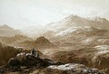 Dolyddelan Castle and Moel Siabod - John Glover