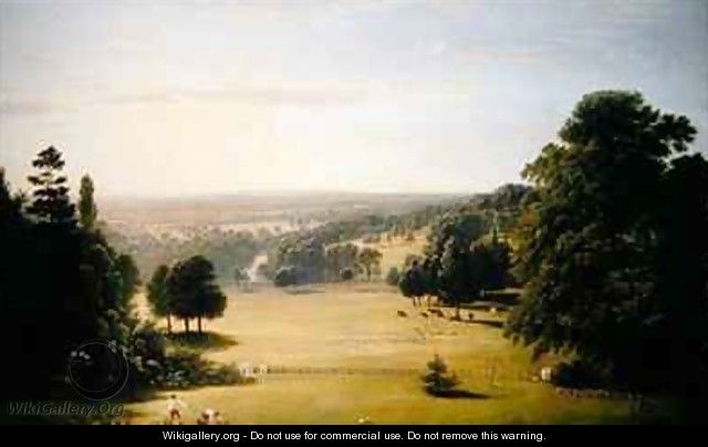 View from Lord Northwicks Villa at Harrow on the Hill - John Glover