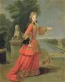Marie Adelaide de Savoie 1685-1712 in Hunting Dress - (attr. to) Gobert, Pierre